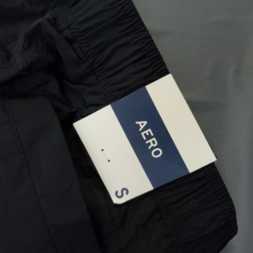 Aeropostale Mens Black Nylon‎ Graphic Board Shorts Swim Trunks Small NWT
